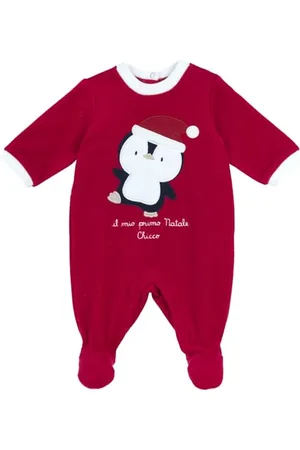 chicco Tutine - Natale Neonato/Neonata 0-24 mesi, (6), 3 mesi, Designed in Italy