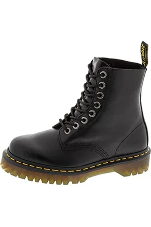 Dr. Martens 101, Stivali Classici Unisex-Adulto, Black Smooth, 43 EU