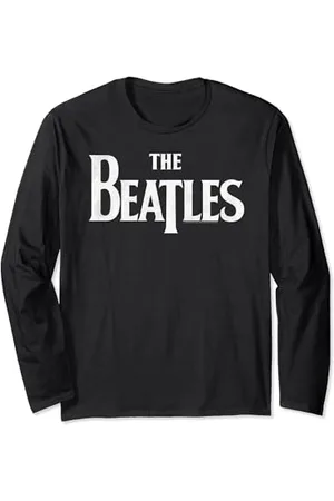The Beatles T-shirt a maniche lunghe con logo classico Maglia a Manica