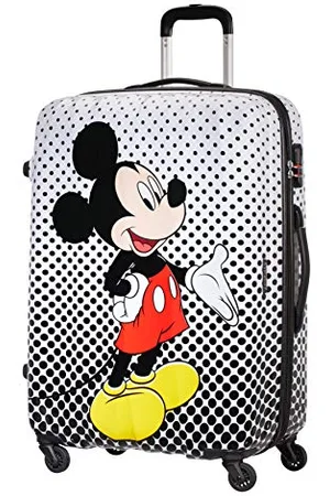 American Tourister Disney Legends - Spinner L, asiiolo, 75 cm, 88 L, multilorato (Topolino Pois Mouse Dot)
