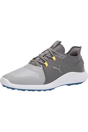 PUMA Ignite Fasten8 Pro, Scarpe da Golf Uomo, Grigio (High Rise Silver Quiet Shade), 40.5 EU