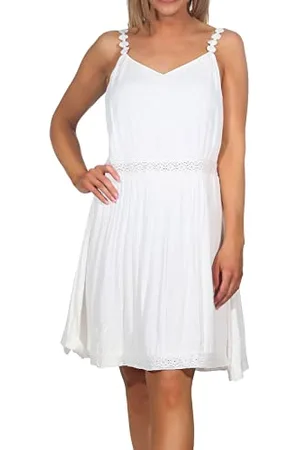ONLY Onlkarmen Anne Life S/L Short Dress Wvn Noos Vestito, , 36 EU