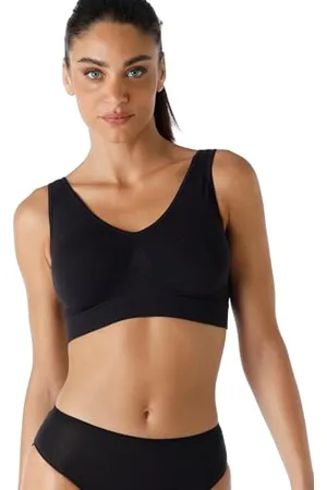 Lovable Reggiseno Senza Ferretto Invisibile, Brassière, Top Sportivo, Sport Yoga in Microfibra Senza Cuciture Seamless, Active Comfort Donna, , L