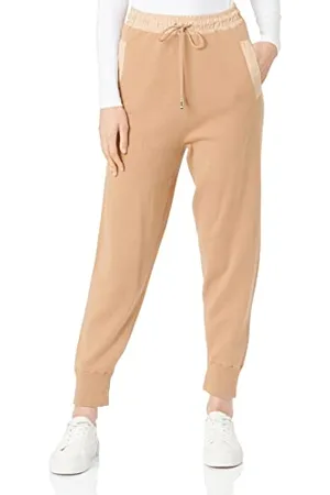 HUGO BOSS C_ Floralia Pantaloni in Maglia, , S da Donna
