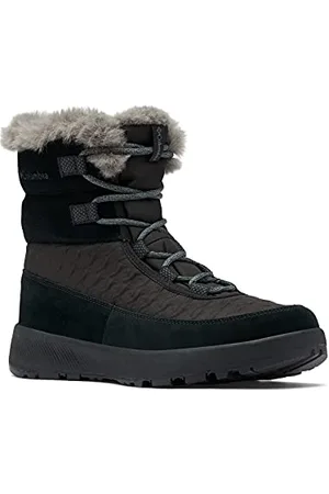 Columbia Slopeside Peak Luxe, Stivali da neve Donna, Black/Graphite 2024 , 39 EU
