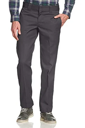 Dickies Slim Straight Work, Pantaloni Uomo, (Charcoal Grey), W34/L30