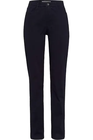 Brax Style Carola Cotton Stretch Pantaloni, Blu PERMA, 32W x 30L Donna