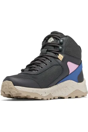 Columbia Trailstorm Ascend Mid WP, Scarponi da trekking alta Donna, Shark/Cosmos 2023 , 37 EU