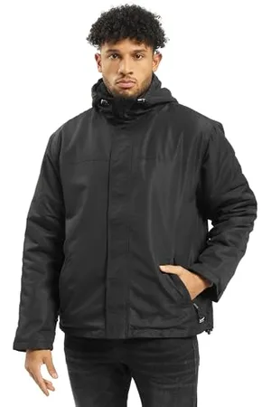 Brandit Frontzip Windbreaker, Uomo, Black, 3XL