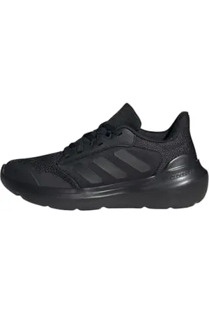 adidas TENSAUR Run 3.0 Shoes Junior, Scarpe da Corsa Unisex-Adulto, Core Black/Core Black/Core Black, 35.5 EU