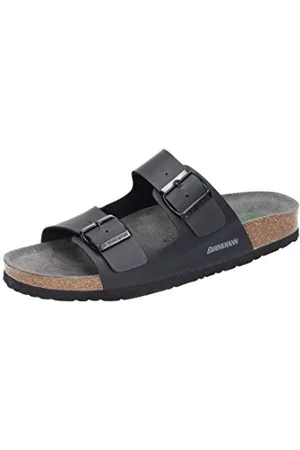 DR. BRINKMANN Pantolette, Sabot Uomo, (Black), 36 EU