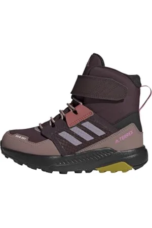 adidas Terrex Trailmaker High Cold.RDY Hiking Shoes, Scarpe da Trekking, Shadow Maroon/Purple/Lilac, 37 1/3 EU
