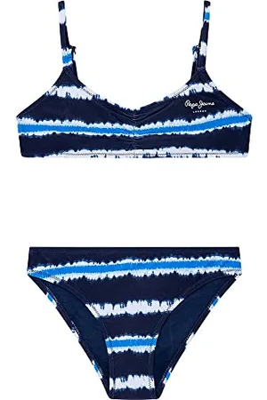 Pepe Jeans Mauve, Costume da bagno da due pezzi Bambine e ragazze, (Multi),4 anni