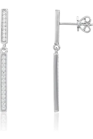 MONTEVERDI 2VNAMONJ-ER-0103 - Orecchini da donna in sterling 925 rodiato, Eine Größe, sterling, Nessuna pietra preziosa