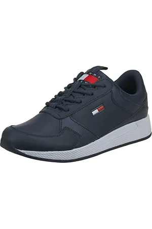 Tommy Hilfiger Sneakers da Runner Uomo Flexi Scarpe Sportive, Blu (Twilight Navy), 40 EU
