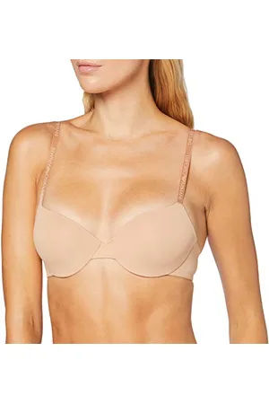 Emporio Armani Donna Invisible Bra Basic Bonding Microfiber Reggiseno con Coppe Modellate, (Nude Pink), 32B