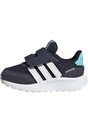 adidas Run 70s Shoes, Scarpe da Corsa Unisex-Bimbi 0-24, Ink/Cloud White/Shadow Navy, 20 EU