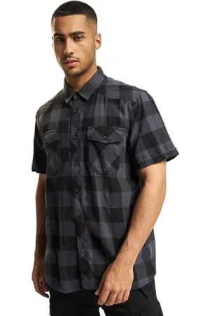 Brandit Check Shirt Short Sleeve, Uomo, , 5XL