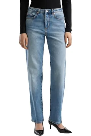Benetton Pantalone 41TBDE00J Jeans, , 32 Donna