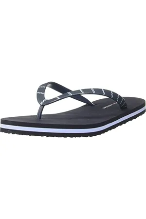 Tommy Hilfiger Infradito Donna Tommy Essential Beach Sandal Scarpe da Mare, Blu , 36 EU