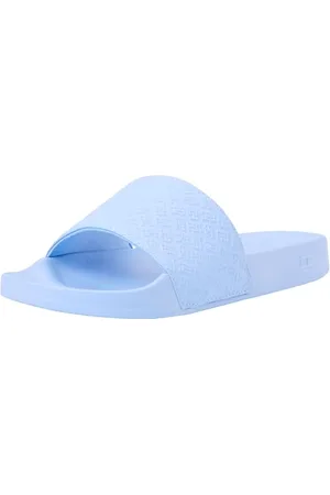 Tommy Hilfiger Donna Scarpe da Mare Pool Slide con Monogramma, Blu (Vessel Blue), 40