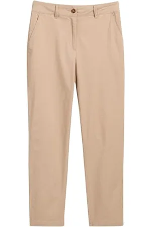 GANT SLIM CHINOS, Pantaloni elei Donna, ( DRY SAND ), 44W