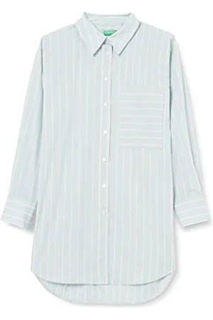Benetton Camicia 5OHEDQ033, , XL Donna