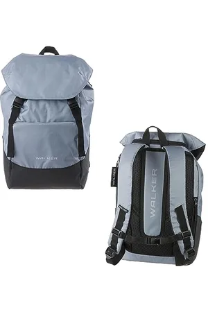 Karen Walker 42129-026 - Zaino Lifestyle Sol Grey con scomparto principale, scomparto per laptop, imbottitura ergonomica per lo schienale, fibbie, idrorepellente, ca. 25 l di volume