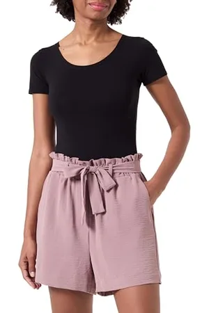 ONLY Onlmette Lavender Paperbag - Pantaloncini Noos W, Pantaloncini in Tessuto Donna, , S