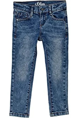 QS by s.Oliver 404.11.899.26.180.2101392 Jeans, (Blue 56Z8), 7 Anni Bambino