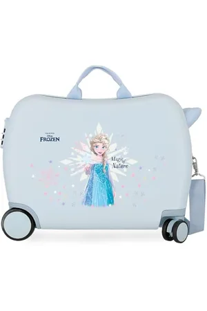Disney Joumma Frozen Magic Ice - Valigia per bambini, , 50 x 38 x 20 cm, in ABS rigido, chiusura a combinazione laterale, 38 l, 1,8 kg, 2 ruote, , 50 x 38 x 20 cm, per bambini, , 50 x 38 x 20