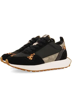 Gioseppo Sneakers Retro Nere con Dettagli Pastello da Donna onaka