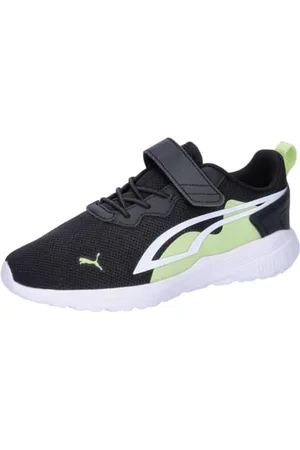 PUMA All- Day Active AC+ PS, Sneaker, Black White-Cool Cucumber, 29 EU