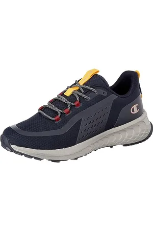 Champion Street Trek, Sneakers Uomo, Blu Marino/Bordeaux/Arancione (BS501), 43 EU
