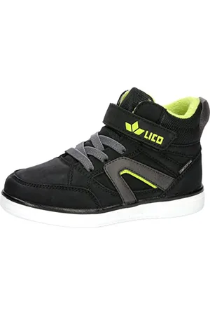 LICO Rafiko Vs, Stivali da Neve, Nero, Grigio, Limone, 29 EU