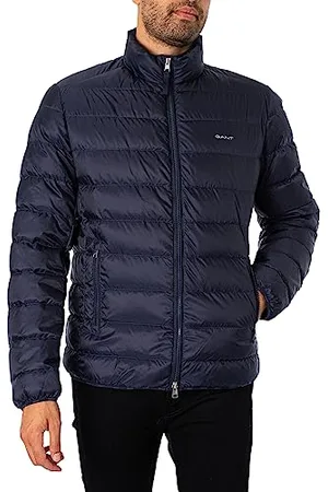 GANT LIGHT DOWN JACKET, Giacca Uomo, ( EVENING BLUE ), S