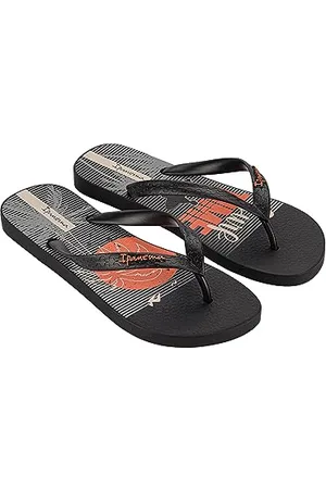 Ipanema Summer IV Ad, Infradito Uomo, Nero, Arancione, Beige, 38 EU