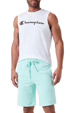 Champion Legacy Icons Tonal Pants-C-Logo Spring Terry Bermuda Pantaloncini, , XS Uomo