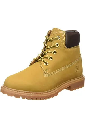 Lumberjack River, Stivaletti Bassi con Lacci, Yellow, 31 EU