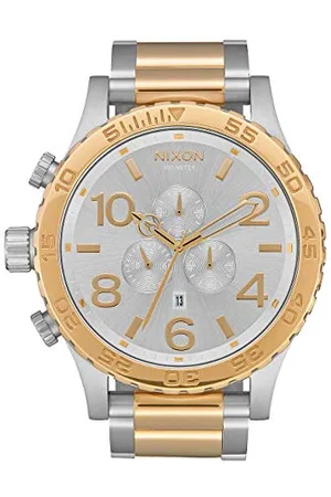 Nixon Orologio Analogo Movimento al Quarzo Giapponese Uomini con Cinturino in Acciaio Inox A083-1921-00