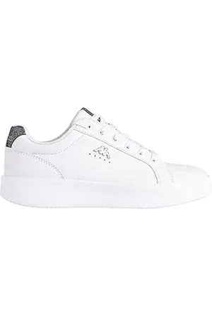 Kappa Amelia Wo, Scarpe da Ginnastica Basse Donna, Blanco/Gris, 40 EU