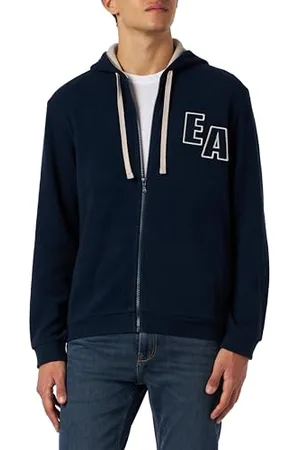 Emporio Armani Felpa da Uomo in Pile Corduroy Maglia di Tuta, , XL