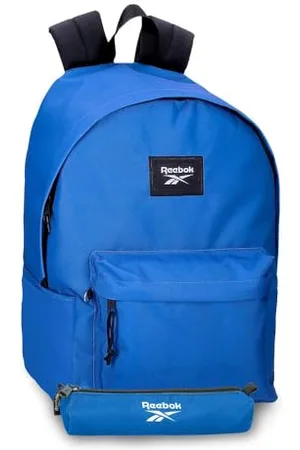 Reebok Brooklyn Zaino Scuola Blu 31,5 x 45 x 15 cm Poliestere 21,26L by Joumma Bags, blu, Taglia unica, Zaino scuola
