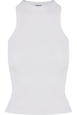 Urban classics Donna Racer Back Rib Top Canottiera, , M