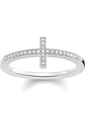 Thomas Sabo FASHIONRING Anello con Diamante, , Misura 54 (17.2)