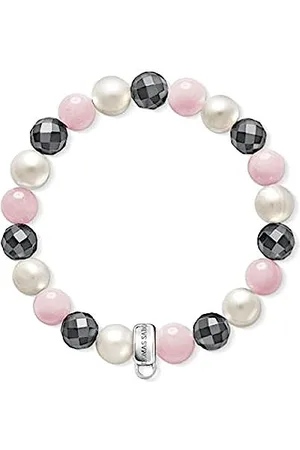 Thomas Sabo Bracciale Intrecciato da Donna, Argento 925