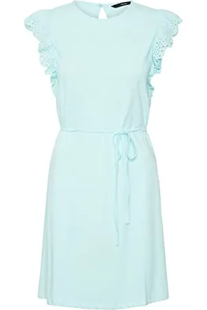 VERO MODA Vmelis SL Abito Corto Largo Jrs Vestito, , M Donna