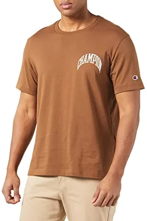 Champion Rochester 1919 City Exporer Crewneck S-S T-Shirt, (Bob), L Uomo