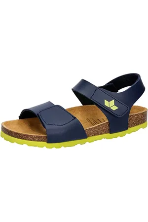 LICO Bioline Fiore V, Sandali Bambini e ragazzi, Marine Lemon20 EU