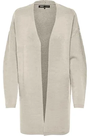 ONLY Onlfrida Life LS Open Cardigan CC Knt Maglione, , M Donna